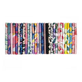 Abstract Morden Art Design Customized Exercises Non-Slip Cover Pilates Sticky Reformer Tower Mat Towel Sweat Absorbing