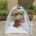 22x22x28 Inches Portable Transparent Insect Rearing Cage Black Soldier Fly Breeding Net House Aviary