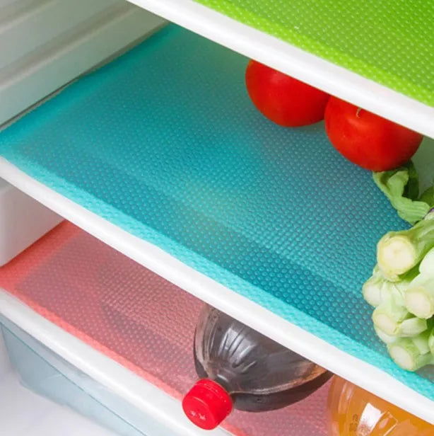 USSE Refrigerator Mats EVA Refrigerator Liners for Shelves Drawer Table Placemats