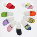 Men's Winter Slippers Sandals Custom Logo & Print Light Weight Anti-Slip Slides