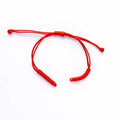 Handmade Adjustable Braided Cord Friendship Jewelry for Bracelet Lucky Red DIY Fashion Charm for Women and Men