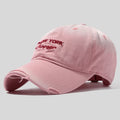 2025 New Sports Women's Letter Embroidery Soft Top Pure Cotton Cycling Riding Baseball Hat