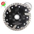 Guangzhou Factory Wholesale 5 Inch 125mm Diamond Saw Blades with Flanges Diamond Cutting Discs