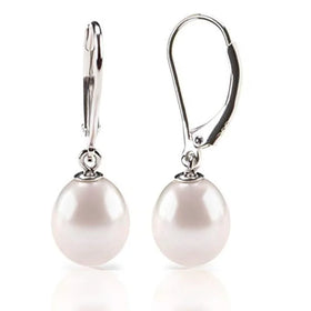 Fashion Jewelry Wholesale Bohemian Style Sterling Silver S925 European and American Pearl Earrings