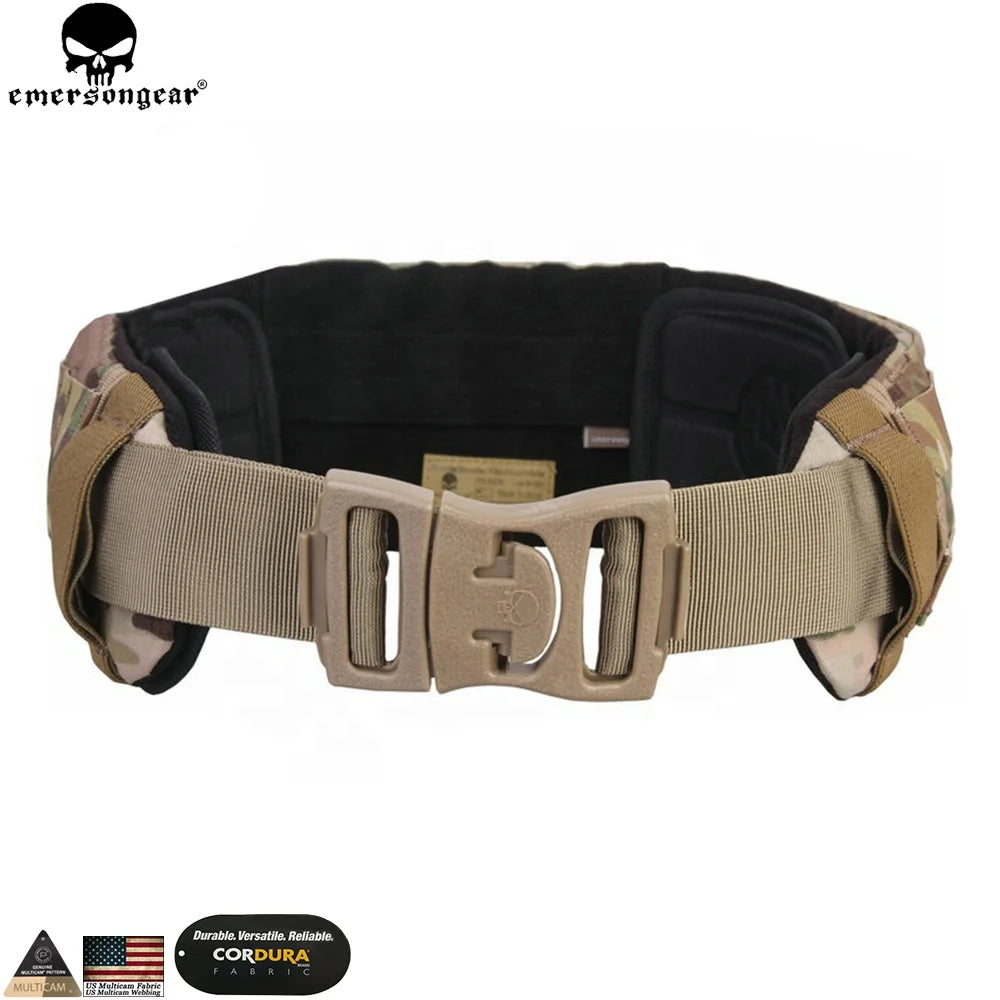 For Adjustable Tactical Low Profile Combat Battle Belt Durable Nylon Polyester Outdoor Patrol Personal Defense Equipment