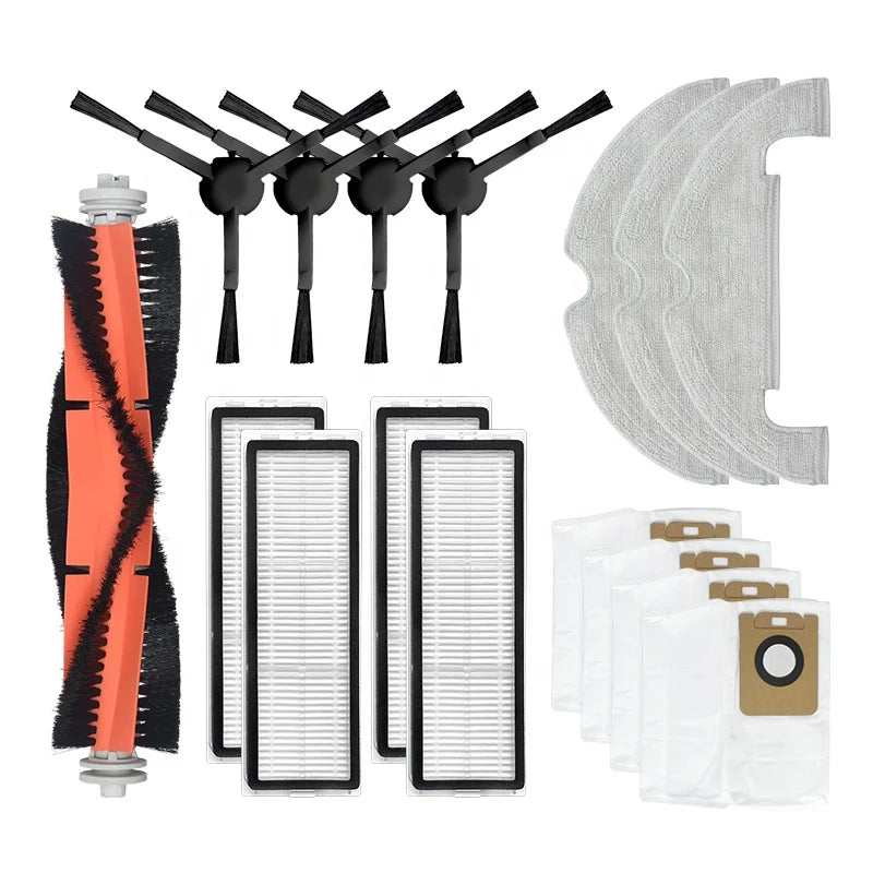 Smart Home Dreame Z10 L10 Plus Robot Vacuum Cleaner Spare Parts Rolling Brush Side Brush Filter Dust Bag Mop for Household Use