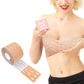 Factory Priced Breathable Cotton Breast Lift Bra Tape Invisible Push-Up and Punched Design