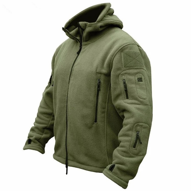 Men's Sport Warm Fleece Hooded Outdoor Adventure Plus Size Men's Jackets
