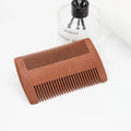 Professional Biodegradable Custom Logo Wooden Beard Comb for Salon and Home Use Hot Selling Common Comb