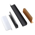 Furniture Handle Aluminum Metal Hidden Drawer Hardware Kitchen Cabinet Pull Handles Drawer Handles