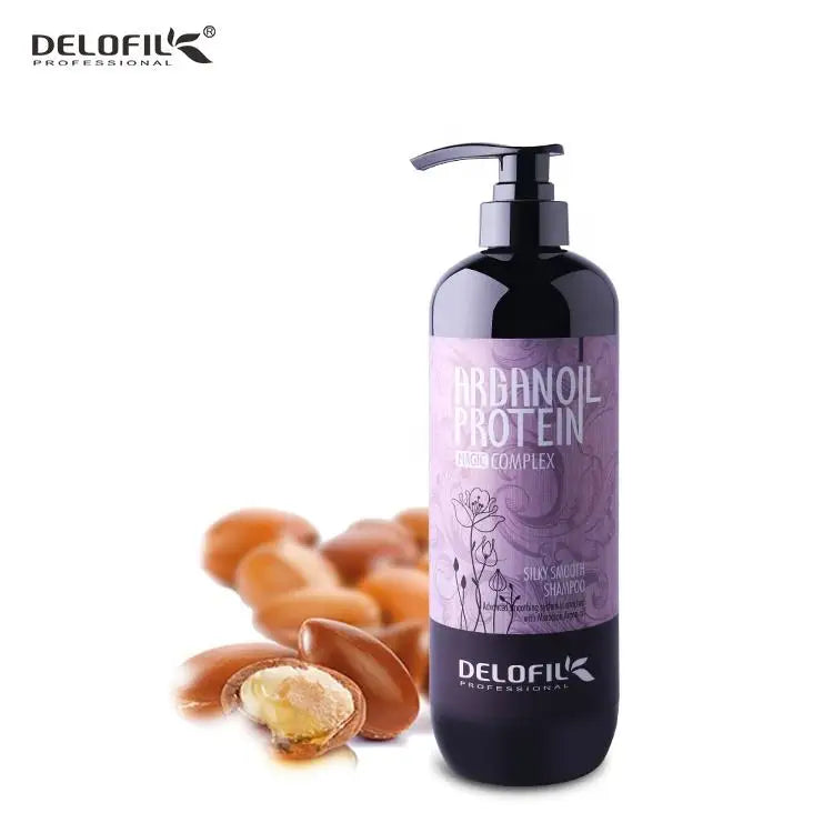 DELOFIL Reply Immediately Hair Treatment Argan Oil Private Label Shampoo OEM ODM 500 ML