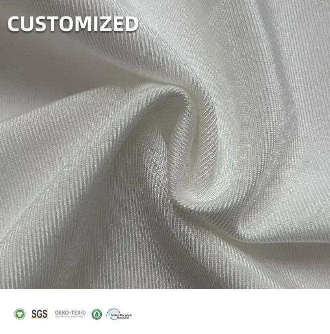 Quick-dry Sustainable Stretch Spandex Polyester Knitted Textile
