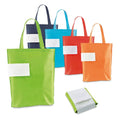 Ruth Ruthbag Foldable 80GSM Non-Woven Medium Mini Tote Bag Heat-Sealed Shoulder Handles Zhejiang Letter Pattern Shopping Bag