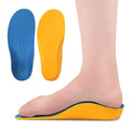 Orthopedic PU Mesh Cushion Insole Kids Comfort Arch Support Heel Cushion Shoe Insert Flat Feet Plantar Fasciitis Relief Sports