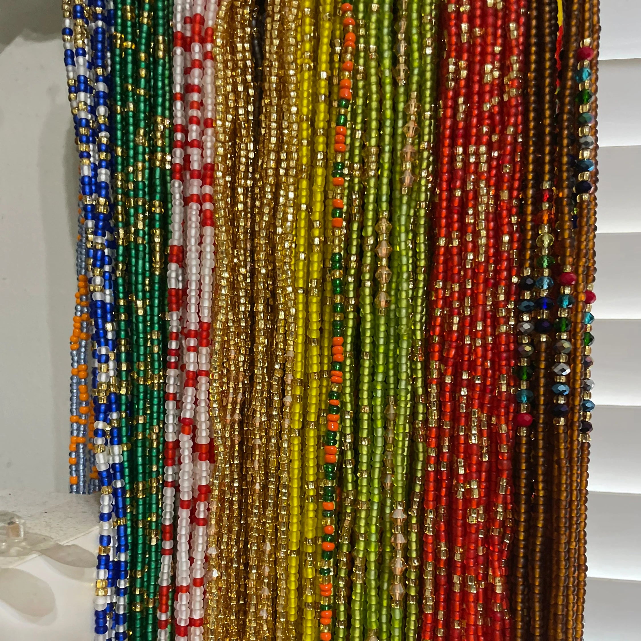 Factory Price  Waist Beads Customize African Waist Beads Body Chain Luxury Jewelry Body Accessories Chain for Women