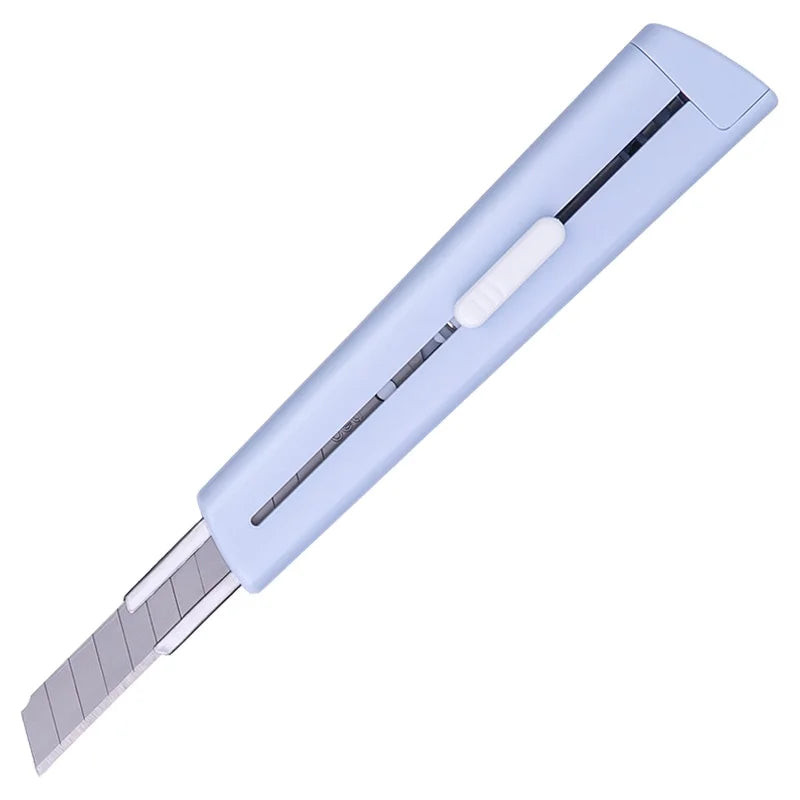 Deli 2038 Purple Art Knife Mini Portable Express Knife Package Unpacking Knife Paper Cutter 288pcs Per Carton Set