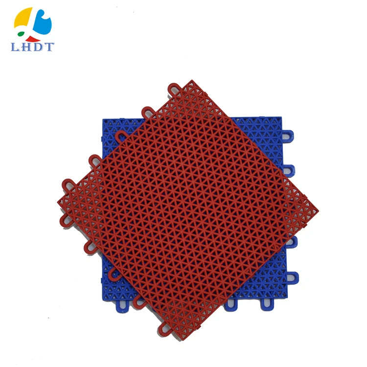 Sporting Goods for the Home Gym Home Outdoor Portable Basketball Tennis Court Garage Tiles Interlocking Flooring