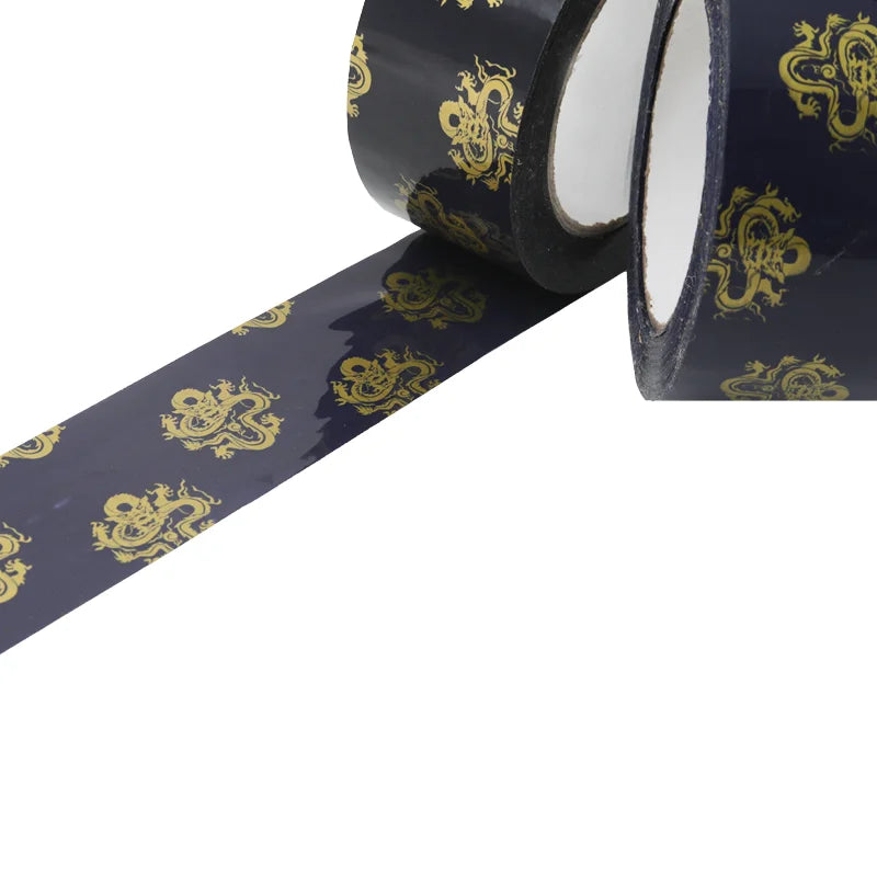 Wholesale Custom Printed Bopp Adhesive Tape Single Sided Hot Melt Acrylic for Sealing with Custom Logo