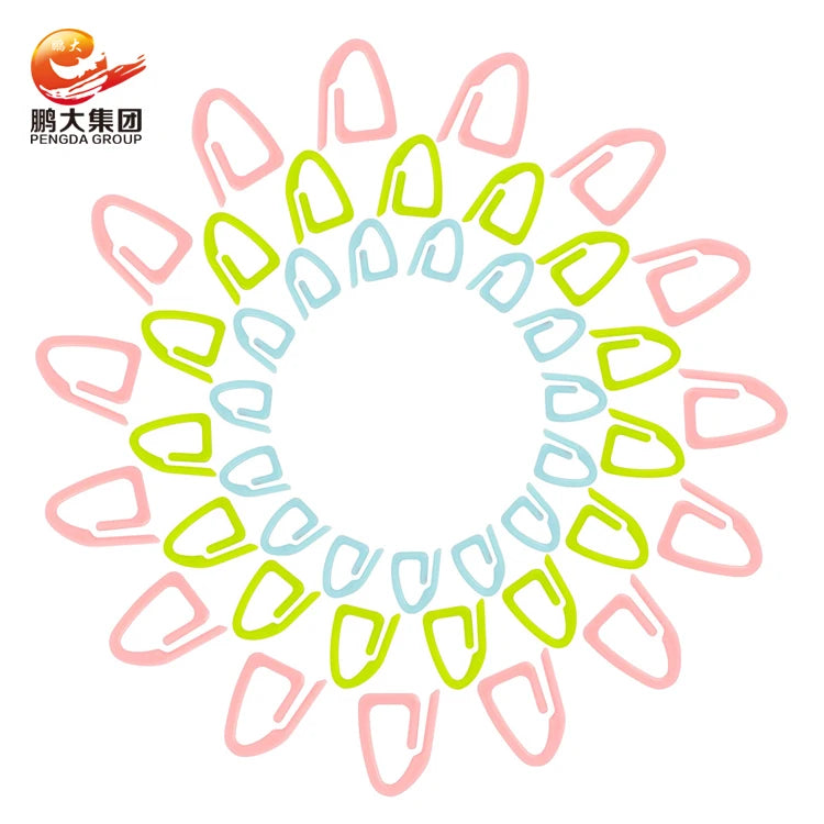 Plastic Knitting Crocheting Tool Stitch Holder Split Ring Row Marker Counter for Diy