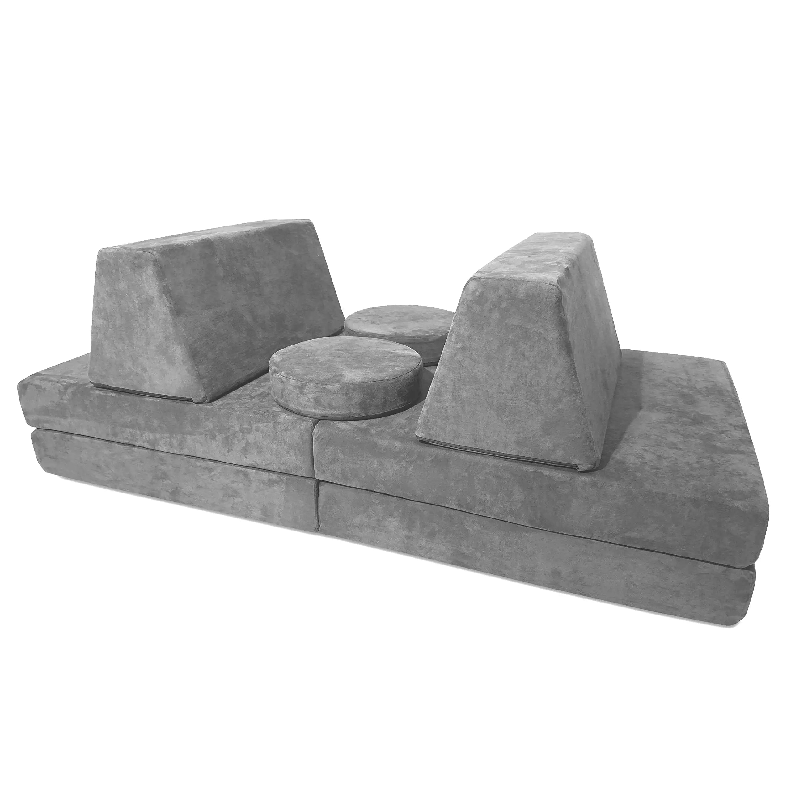 Kids Play Couch Sofa Soft Play Equipment Soft Sofa for Kids Convenient Assembly Foam Kids Sofas