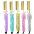 Diamond Handle Electric Hot Comb Hair Straightener Private Label 500 Degrees Bling Hot Comb for Women Wig