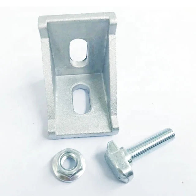 3030/4040 Series Aluminum Profile Fastener Set Corner Bracket T Nuts Screw Bolt Slot 8 Accessories for 8 Aluminum Rail