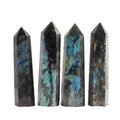 Wholesale Natural Large Labradorite Point Oblisk Crystal Stone Tower for Decoration Gift
