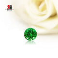 Baifu Jewelry Round Brilliant Natural Green Tsavorite