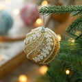 GANGHENG Christmas Decoration Supplies Ready to Ship 8cm Decoration De Noel Esferas Navidads