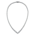S925 Silver V-Shaped Moissanite Necklace 925 Sterling Silver With Classic Style for Wedding Party or Engagement