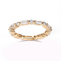 MSR-1646 18K Yellow Gold Lab-Grown Diamond Engagement Ring