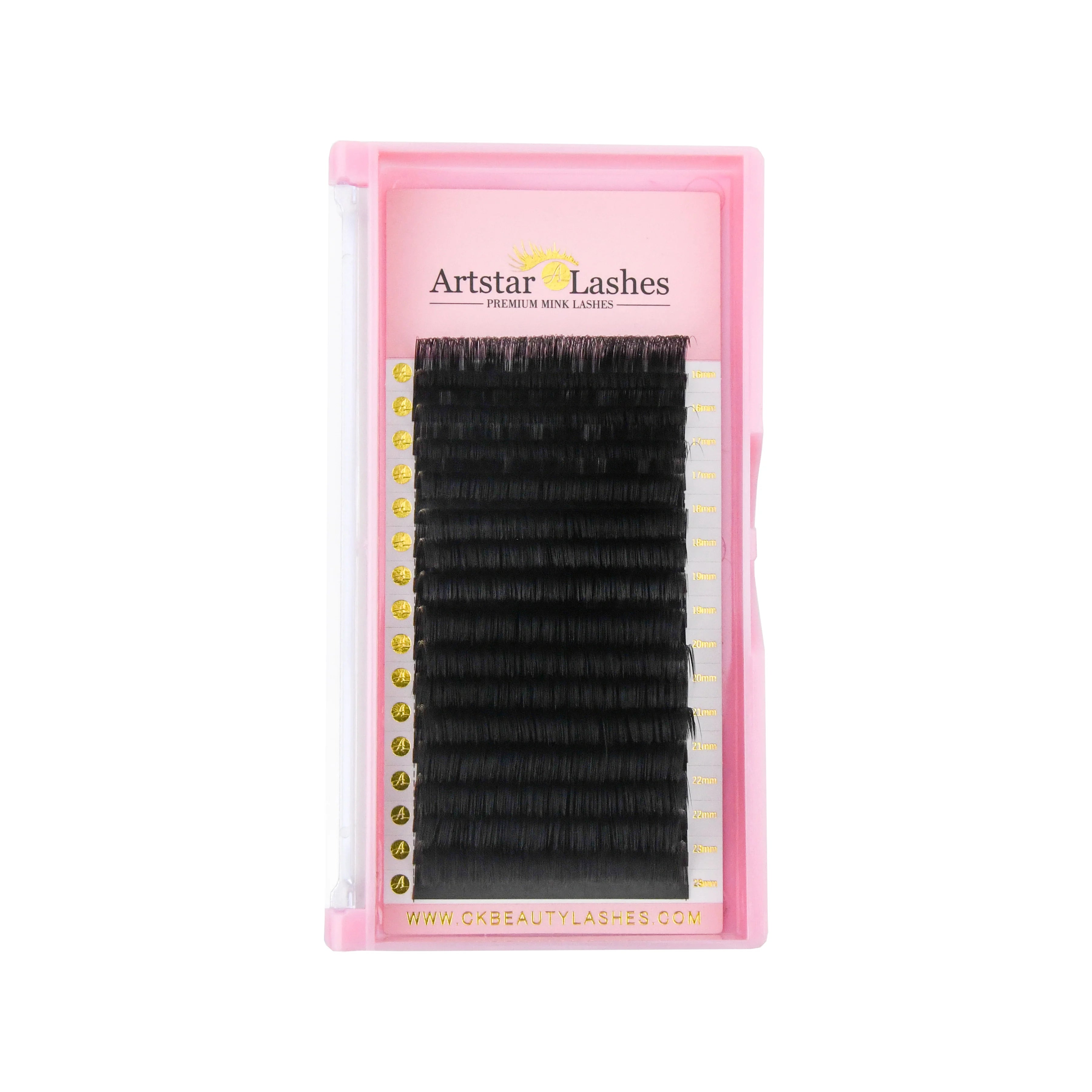 Easy Fans Blooming  Wholesale 2025 Private Label Synthetic Hair Eyelash Extensions Matte False Eyelashes