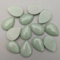 DIY DIY 100% natural mix shape in all sizes stone agate gemstone 25*18mm green aventurine jade waterdrop cabochons Crafts HY