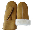 Sample Support Factory Price Merino Double Faced Sheepskin Warm Mittens
