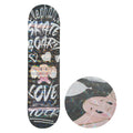 Support Custom Foil Skateboard Deck  7ply Canadian Maple Skateboard Deck with Foil Print
