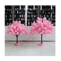 1.2M Bright Pink White Pink Hot Pink Salmon Artificial Fake Wishing Tree Flower Tabletop Cherry Blossom Tree for Wedding Decor