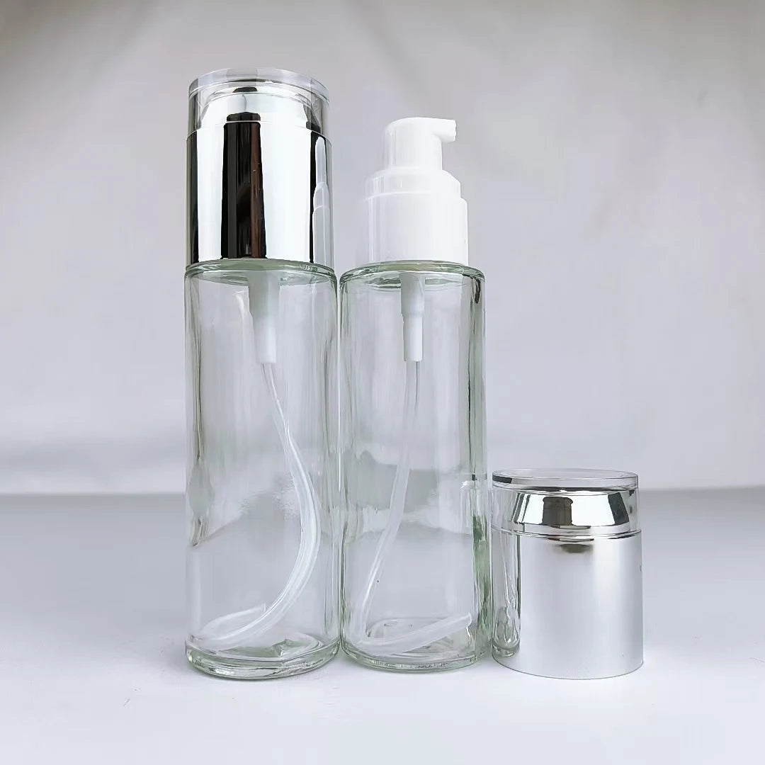 Glass Luxury Cosmetic Cream Bottle Cosmetic Packaging