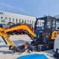 Hot Selling 1.5 T 1.6T  1.8T 2T Mini Crawer Excavator Small Digger Bagger With Hydraulic Pilots Operation and Boom Swing