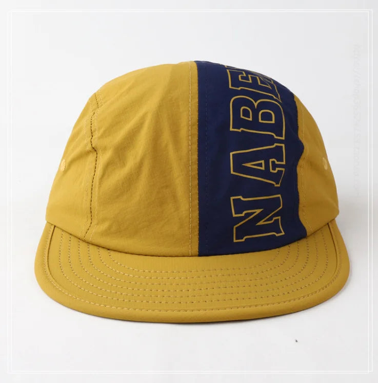 Custom Mesh 5 Panel Waterproof Polyester Snapback Caps Sublimation Printing Flat Brim Summer Men Women Outdoor Sports Camping