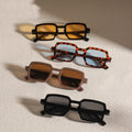 2026 New Sunglasses Small Square Frame Retro UV400 PC Sunglasses Vintage Lens Women Men Sunshade