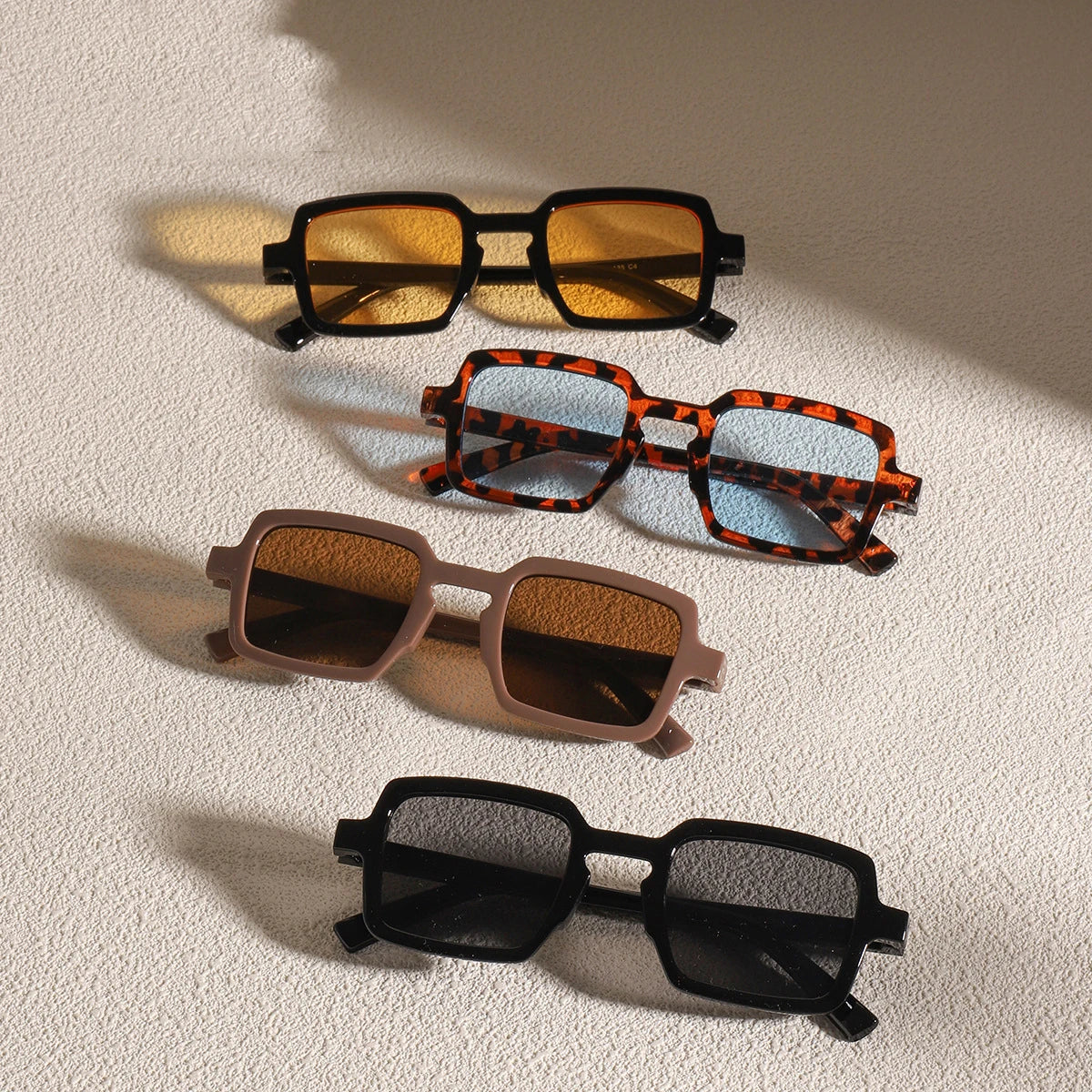 2026 New Sunglasses Small Square Frame Retro UV400 PC Sunglasses Vintage Lens Women Men Sunshade