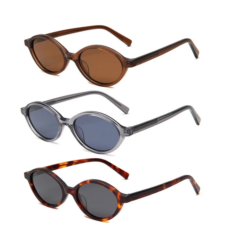 2025 Small Vintage Square Frame Polarized Eyewear Sun Glasses Cat Eye Mazuchelli Acetate Frames Women Shades Gafas De Sol