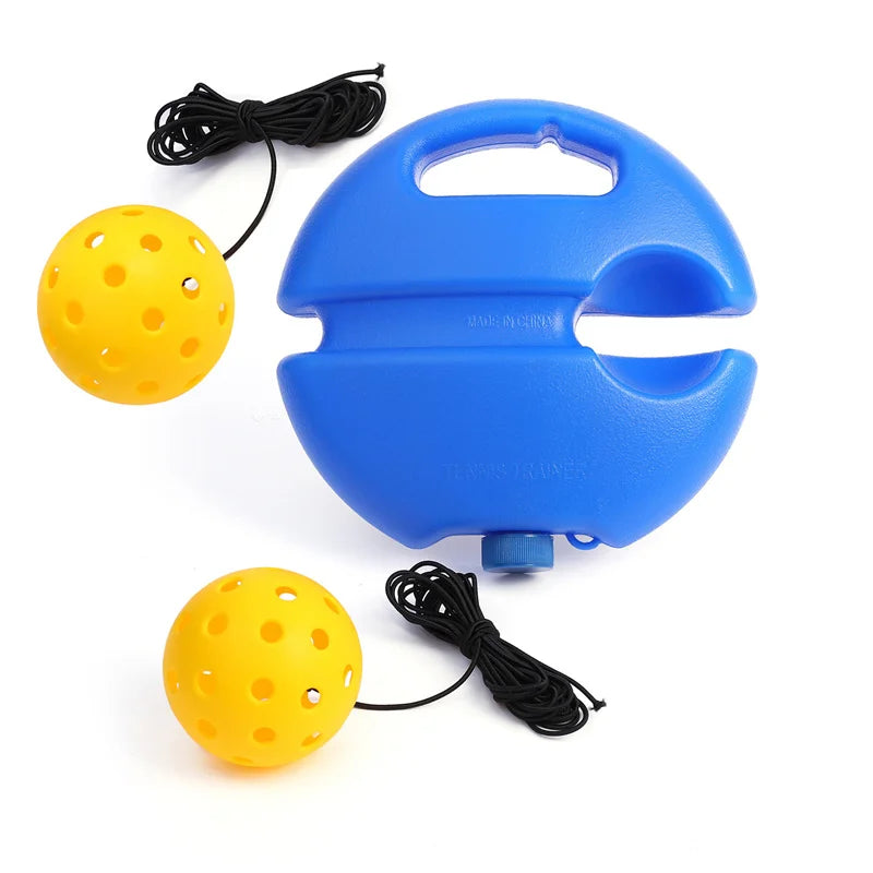 High Quality 74MM Plastic Pickleball Trainer Exercise Ball PE Outdoor Toy Pickleball Retriever Ornament for Training