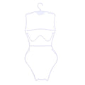 Clothing Store Adult Female Bikini Display with Chest Swimsuit Plastic Swimwear Body Shape Hanger