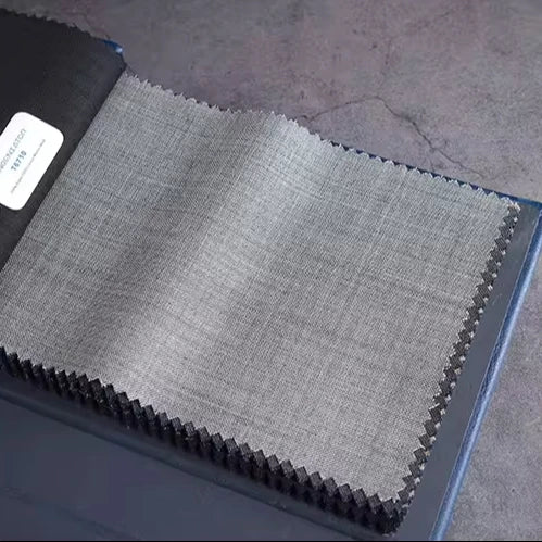 Plaidsuper 120 Yarn 280g Weight 145cm Width 0.1M Fl Wool Product 100% Wool Fabric Suit for Felt Zero Shear Sampling Supported