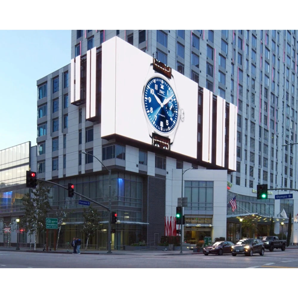Outdoor Commercial Advertising LED Display Screen SMD P10 Football Court/Stadium Perimeter Rental Cabinet for Sports Information