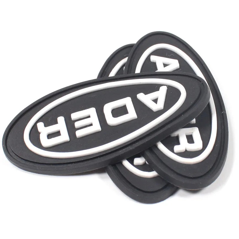 High Quality Wholesale Fashion Decorative Silicone Badges Custom 3D Rubber logo Patch Label