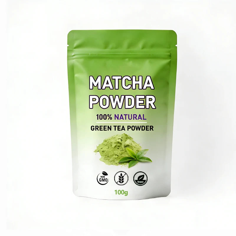 Private Label Matcha 100g Tin Can Green Tea Powder With Ceremonial Grade Matcha