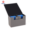 Hot New OEM Deck Box Combined Separable Leather Board Game Storage with Hot Combined Separable Trading Card Deck Box