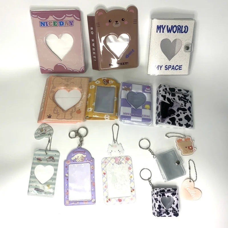 Personalized Printing Collect Book Sleeves 1 2 3 4 5 6 Inch Different Inner Pages Customized Photocard Holder